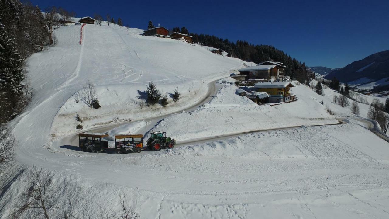 Ski In-Ski Out - Gaestehaeuser Saalbach-Hinterglemm - Wallegghof Christianhof Luaran gambar